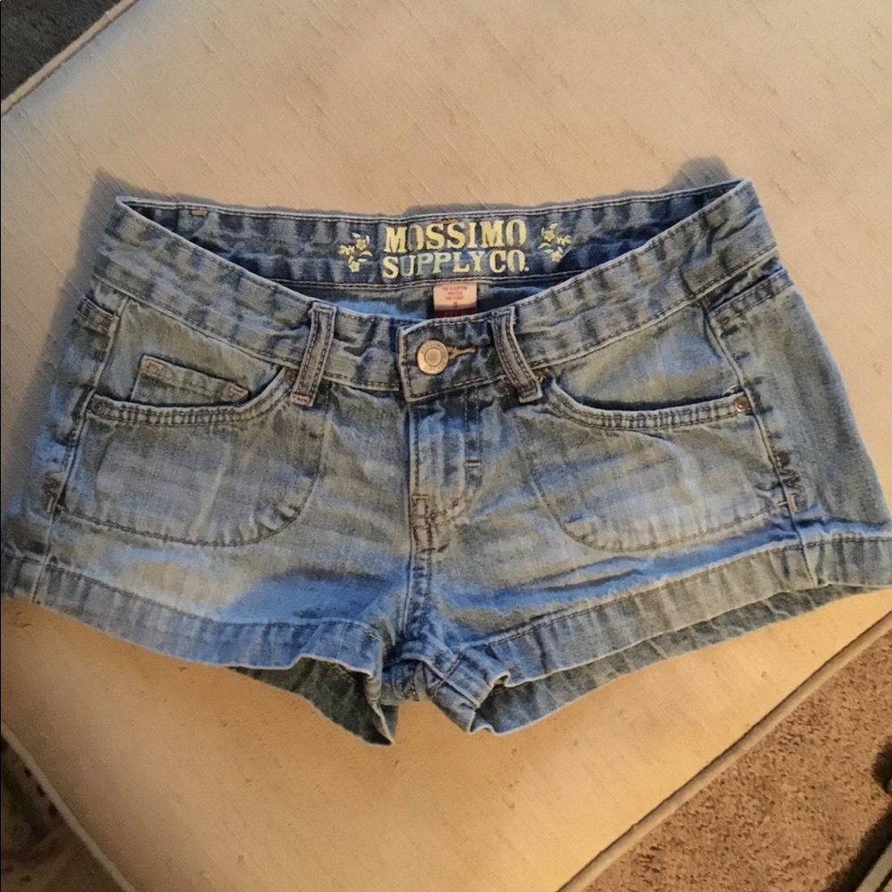 Denim shorts mossimo from target size 3, shorties
